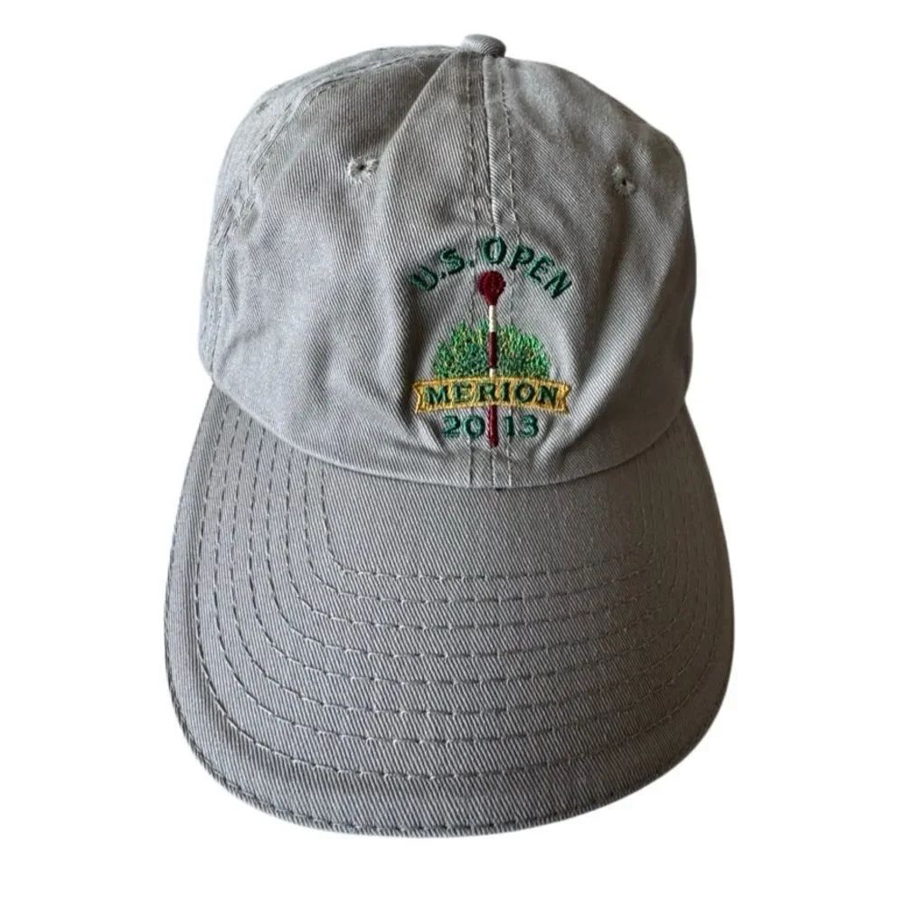 USGA Trucker Hat US Open Marion Cap USGA Member Beige Logo